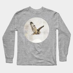 Short Eared Owl Long Sleeve T-Shirt